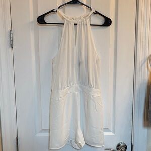 Forever 21 White Halter Top